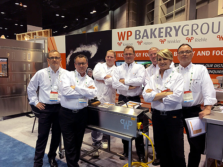 The WP Bakery Group USA Team kicking off the NRA Show 2015 in Chicago.