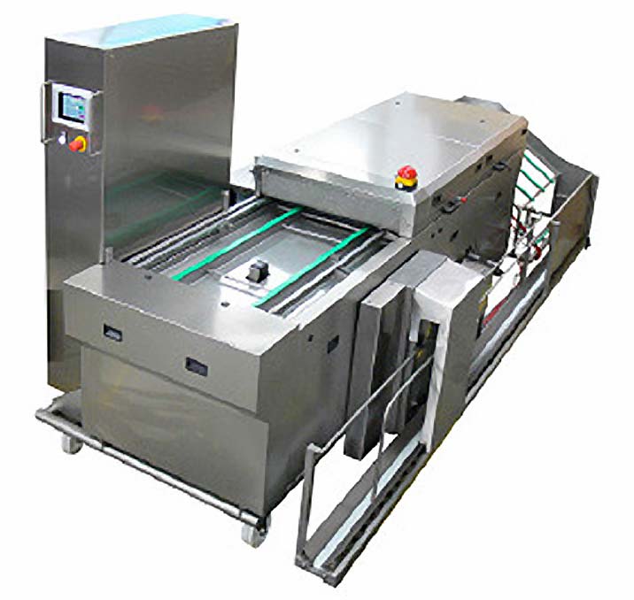 WP Riehle BWM Industrie Tray Cleaning Application, WP Bakery Group USA, Retail, Wholesale and Industrial Bakery Equipment and Food Service Industry Equipment, Shelton, CT USA