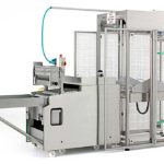 WP Riehle Comjet Pretzel Lye Application, WP Bakery Group USA, Retail, Wholesale and Industrial Bakery Equipment and Food Service Industry Equipment, Shelton, CT USA