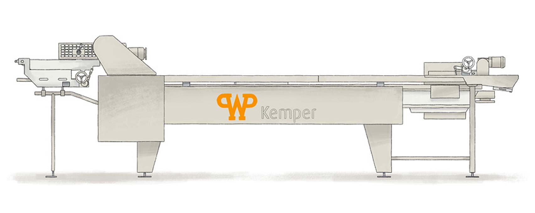 WP Kemper LARGO S Fryer, WP Bakery Group USA, Retail, Wholesale and Industrial Bakery Equipment and Food Service Industry Equipment, Shelton, CT