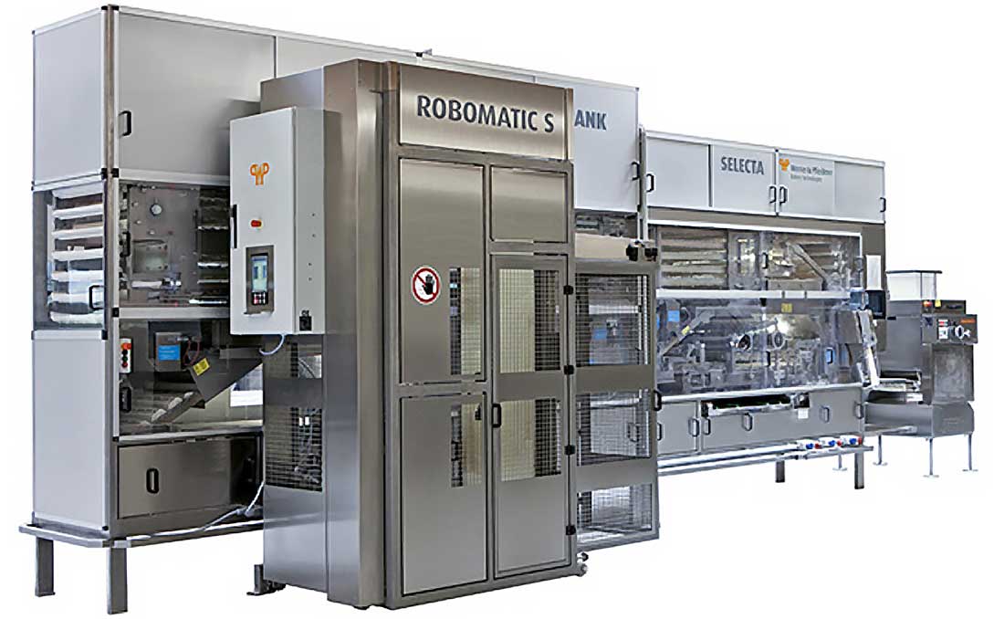 WP L Robomatic Loading System, WP Bakery Group USA, Retail, Wholesale and Industrial Bakery Equipment and Food Service Industry Equipment, Shelton, CT USA