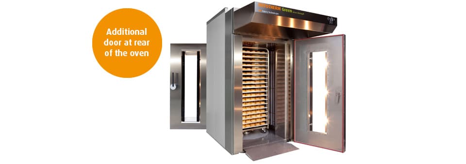 WP L Rototherm Green Drive Through Rack Oven | WP Bakery Group USA, Retail, Wholesale and Industrial Baking Equipment and Food Service Equipment, Shelton, CT USA