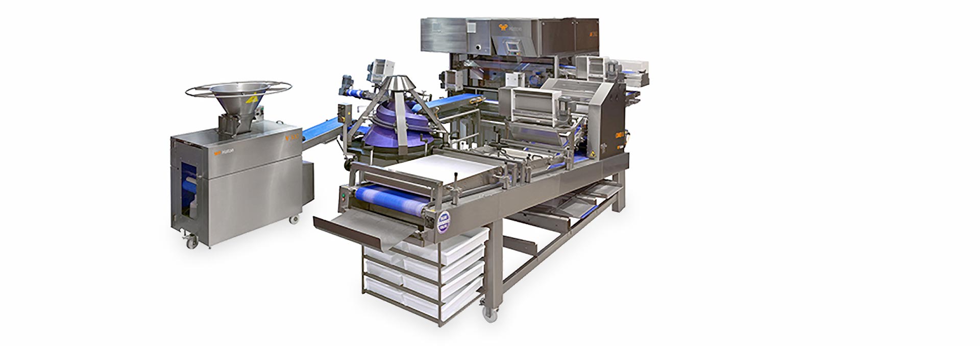 WP Haton Crustica Bread Line, WP Bakery Group USA Industrial Baking Equipment in Shelton, CT USA