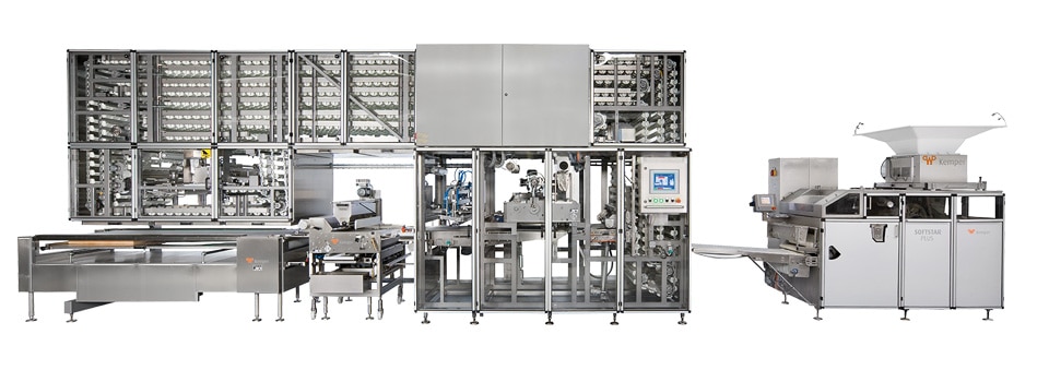 WP Kemper Evolution Roll Line, WP Bakery Group USA, Retail, Wholesale and Industrial Bakery Equipment and Food Service Industry Equipment, Shelton, CT USA