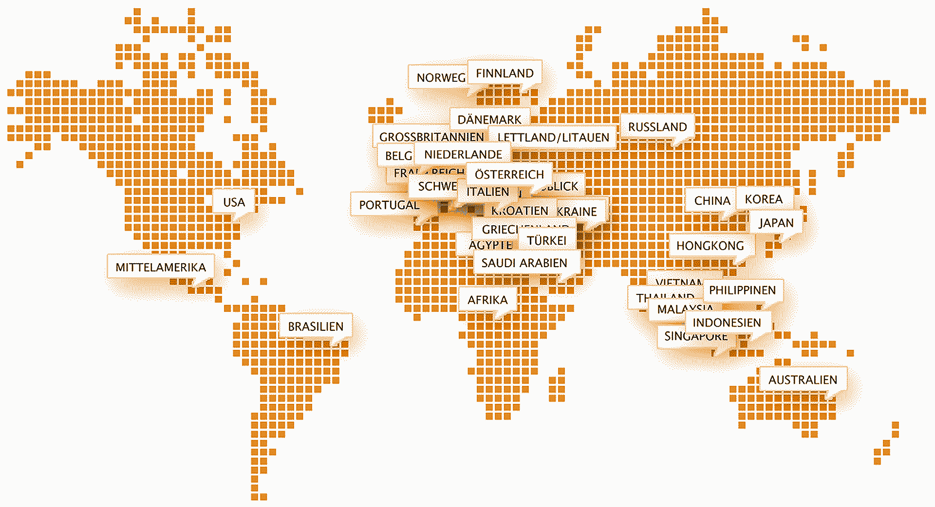 WP World Map | Locations