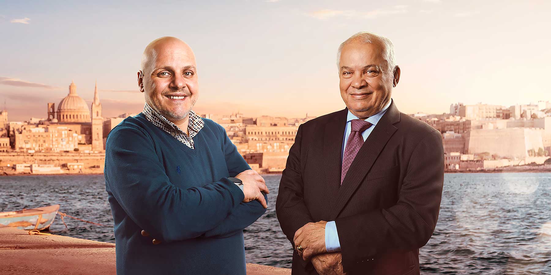 James and Nenu Debono of Maypole Bakery in Malta