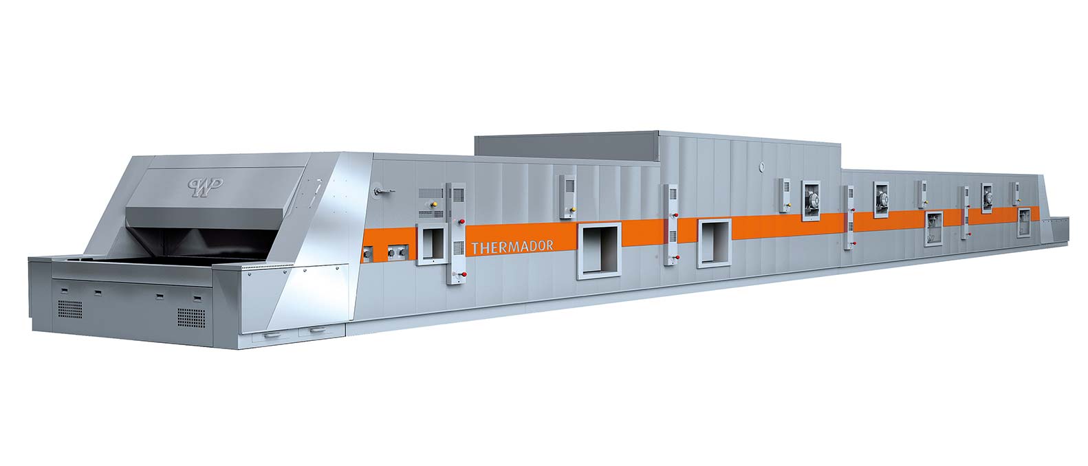 wp-ib-thermador-continuous-tunnel-oven-f Our WP IB Thermador Continuous Tunnel Oven is the tunnel oven for continuous baking | Commercial and Industrial Bakery Equipment available through WP Bakery Group USA in Shelton, CT