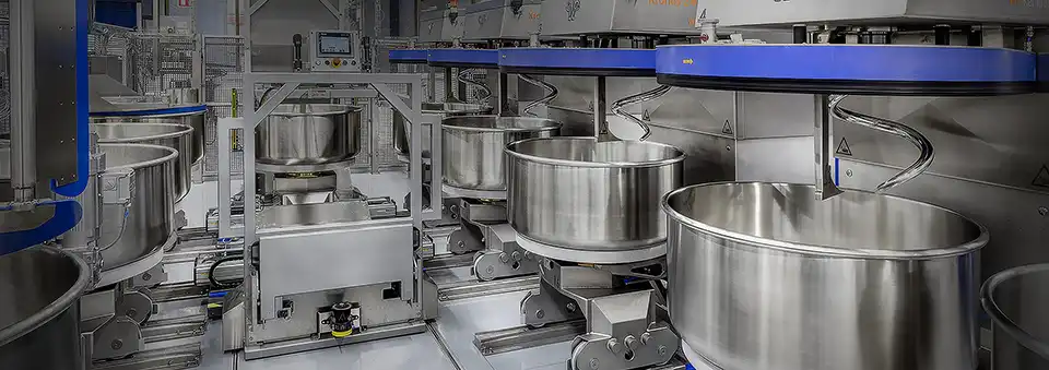 KRONOS LINEAR MIXING SYSTEM | WP Bakery Group USA, Retail, Wholesale, Commercial Bakery Equipment and Industrial Bakery Equipment, USA and Canada