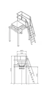 WP HATON Dough Hopper