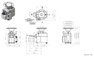 WP Haton V 300 Dough Divider Illustrations